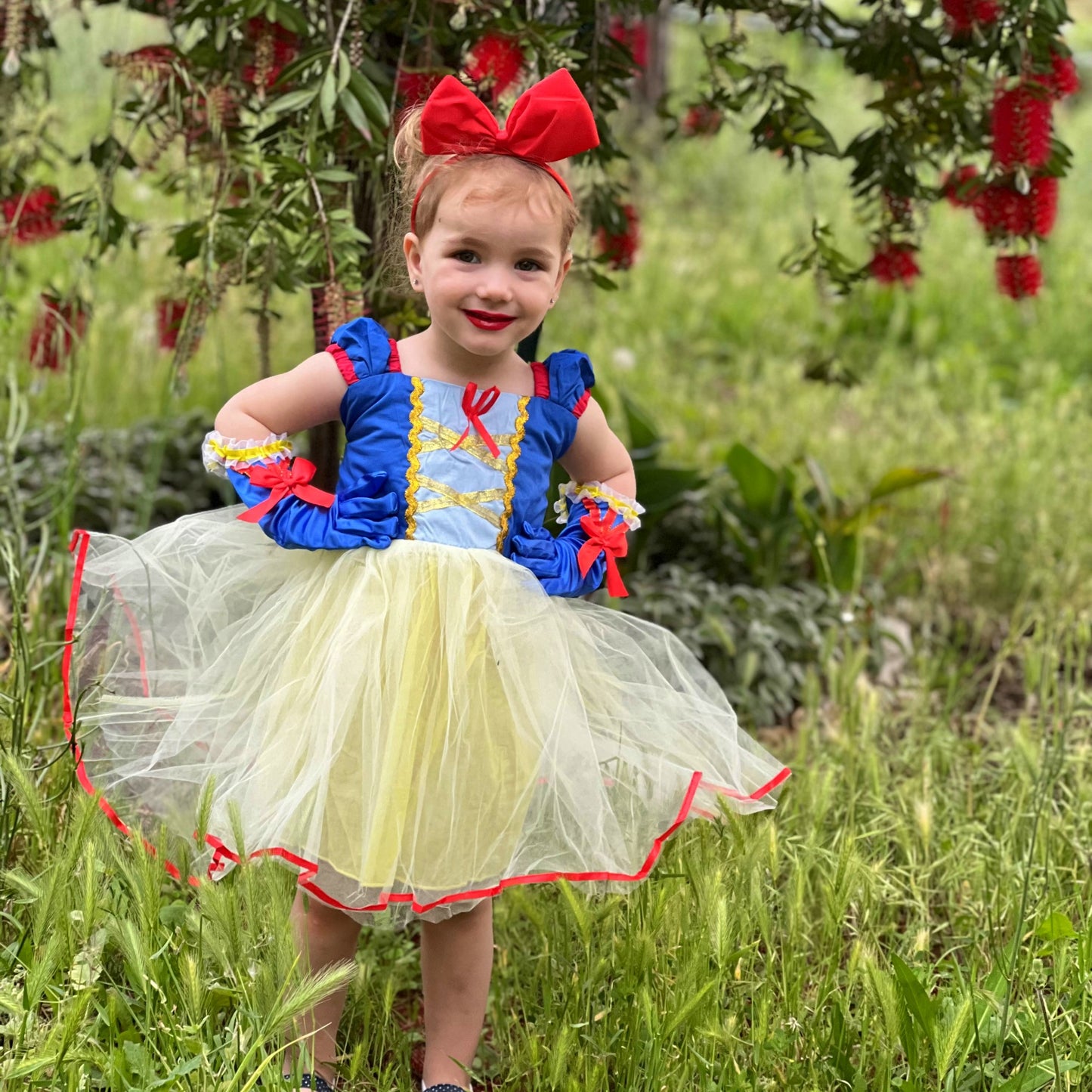 Snow White Dress Up Costume for Girls - Foierp
