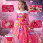 Enchanted Illuminated Princess Dress – Pink Light-Up Costume for Halloween, Birthdays, Carnival & Cosplay