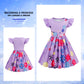 Foierp Beautiful Cosplay Dress - Costume Dress with Garland