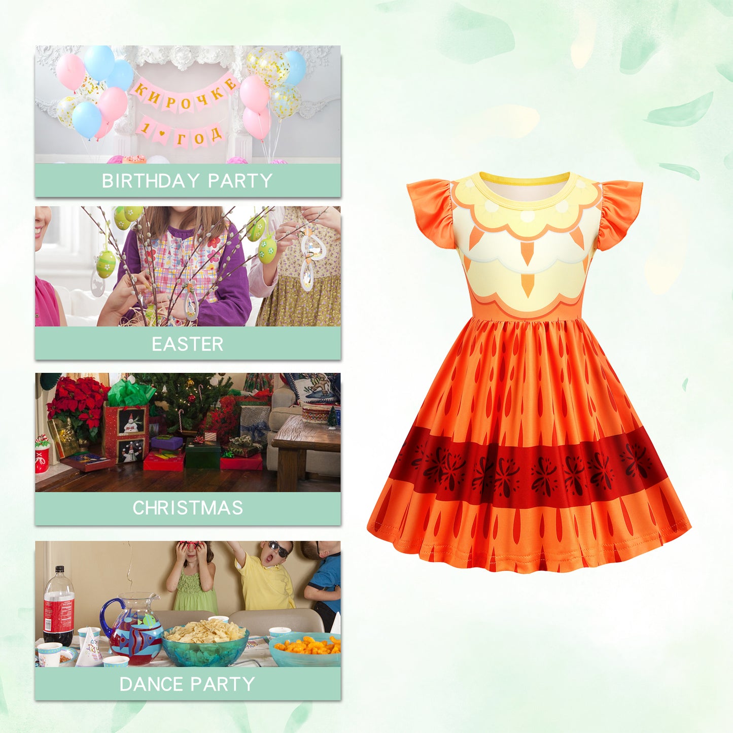 Foierp New Cosplay Outfits - Costume Dress with Bag